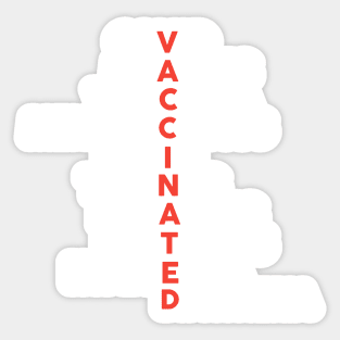 Vaccinated Sticker